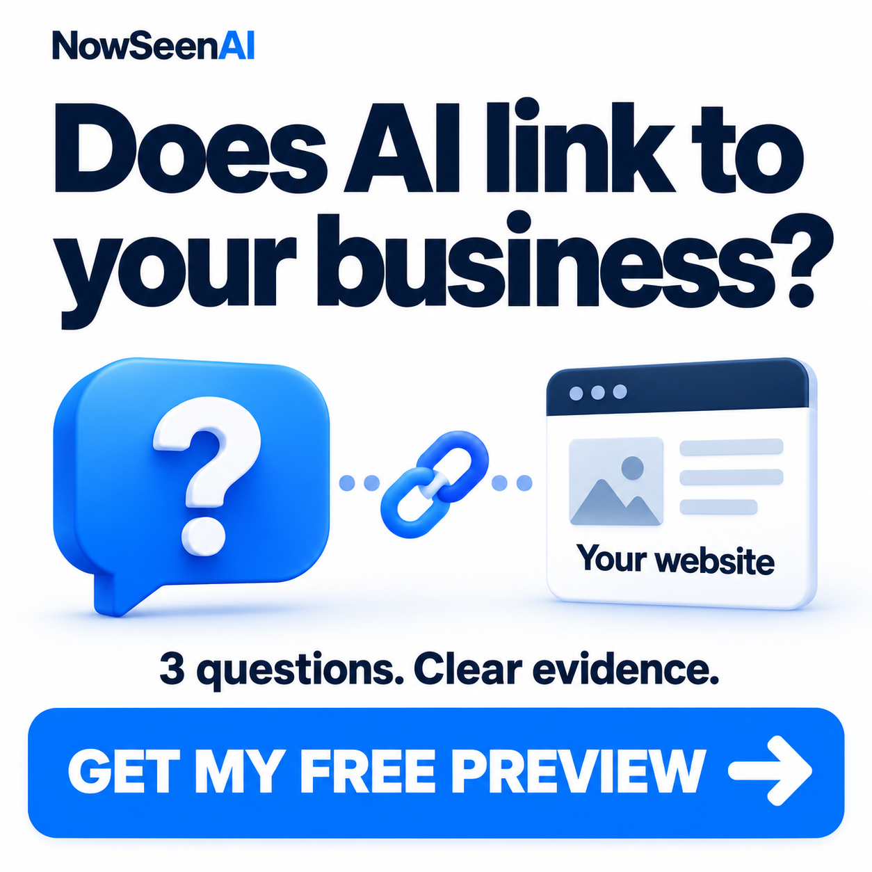 Existing approved NowSeenAI Square image free-preview creative