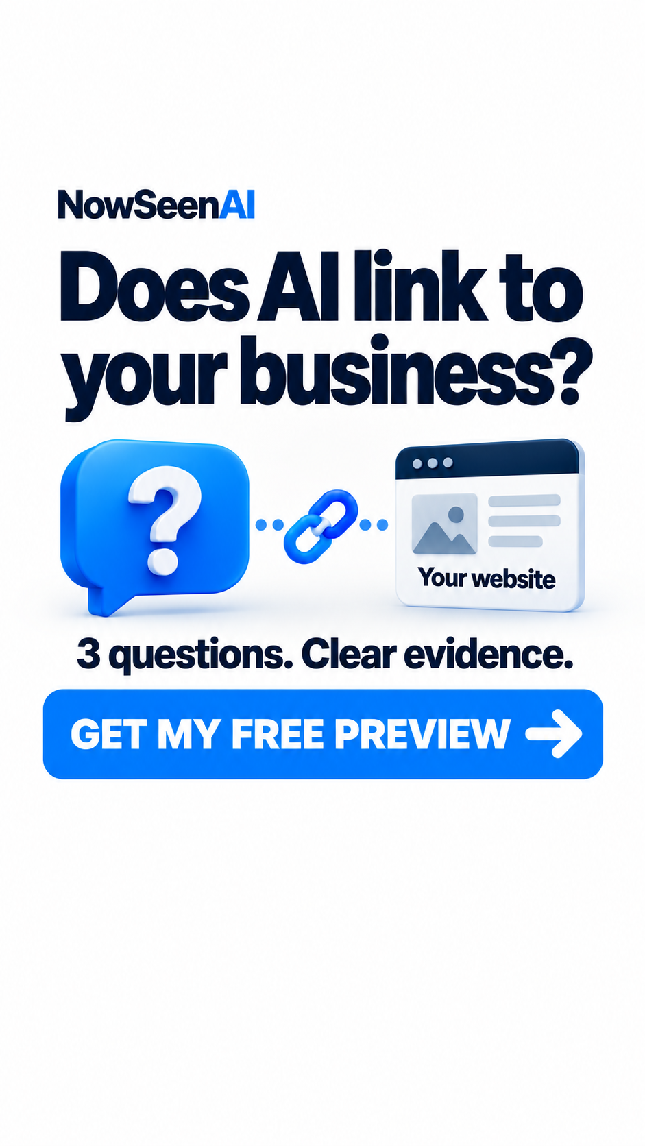 Existing approved NowSeenAI Vertical image free-preview creative